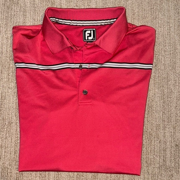 FootJoy Other - FootJoy Performance Polo Men’s L Red Shirt